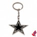 PENTAGRAM METAL KEY RING