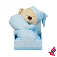 BEDTIME BEAR WITH BLANKET