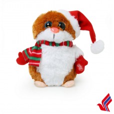 ANIMATED SINGING CHRISTMAS HAMSTER