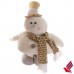 FAT SANTA/SNOWMAN PLUSH DECORATION