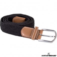KATIANSEAGO ADULTS UNISEX BRAIDED ELASTICATED BELT