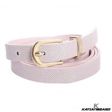 KATIANSEAGO WOMENS/LADIES SPARKLE SKINNY BELT