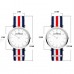 KATIANSEAGO MEN'S CANVAS QUARTZ WATCH