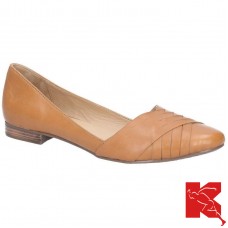 KATIANSEAGO WOMENS/LADIES LEATHER SLIP ON SHOES