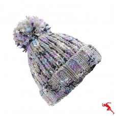 KATIANSEAGO UNISEX TWISTER POP POM BEANIE