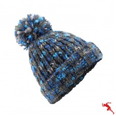 KATIANSEAGO UNISEX TWISTER POP POM BEANIE