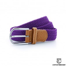 KATIANSEAGO MENS WOVEN BRAID STRETCH BELT