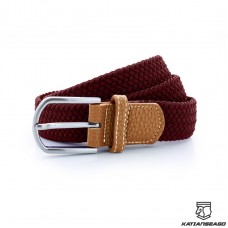 KATIANSEAGO MENS WOVEN BRAID STRETCH BELT