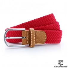 KATIANSEAGO MENS WOVEN BRAID STRETCH BELT