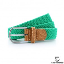 KATIANSEAGO MENS WOVEN BRAID STRETCH BELT