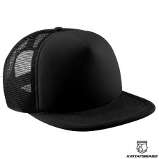 KATIANSEAGO VINTAGE PLAIN SNAP-BACK TRUCKER CAP