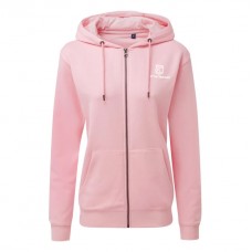 KATIANSEAGO WOMENS/LADIES ZIP-THROUGH ORGANIC HOODIE