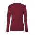 KATIANSEAGO LADIES/WOMENS V-NECK KNITTED PULLOVER SWEATSHIRT