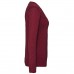 KATIANSEAGO LADIES/WOMENS V-NECK KNITTED PULLOVER SWEATSHIRT