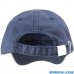 SPIRIDON LOUIS WASHED FINE LINE COTTON BASEBALL CAP WITH SANDWICH PEAK