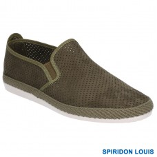 SPIRIDON LOUIS MENS SLIP ON ESPADRILLE SHOE