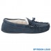 SPYRIDON LOUIS WOMENS/LADIES SLIP ON LEATHER SLIPPER