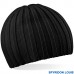 SPYRIDON LOUIS UNISEX WINTER CHUNKY RIBBED BEANIE HAT