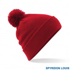 SPYRIDON LOUIS UNISEX ORIGINAL POM POM WINTER BEANIE HAT