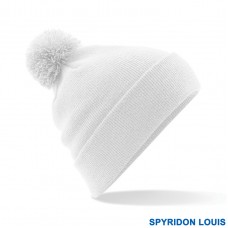 SPYRIDON LOUIS UNISEX ORIGINAL POM POM WINTER BEANIE HAT