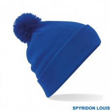 SPYRIDON LOUIS UNISEX ORIGINAL POM POM WINTER BEANIE HAT