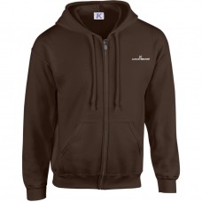 KATIANSEAGO HEAVY BLEND UNISEX ADULT FULL ZIP HOODED SWEATSHIRT TOP