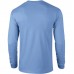 KATIANSEAGO MENS PLAIN CREW NECK ULTRA COTTON LONG SLEEVE T-SHIRT