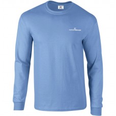 KATIANSEAGO MENS PLAIN CREW NECK ULTRA COTTON LONG SLEEVE T-SHIRT
