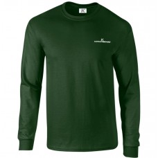 KATIANSEAGO MENS PLAIN CREW NECK ULTRA COTTON LONG SLEEVE T-SHIRT