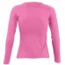  WOMENS/LADIES MAJESTIC LONG SLEEVE T-SHIRT