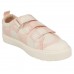 KATIANSEAGO CHILDRENS GIRLS HOOK AND LOOP CANVAS SHOES